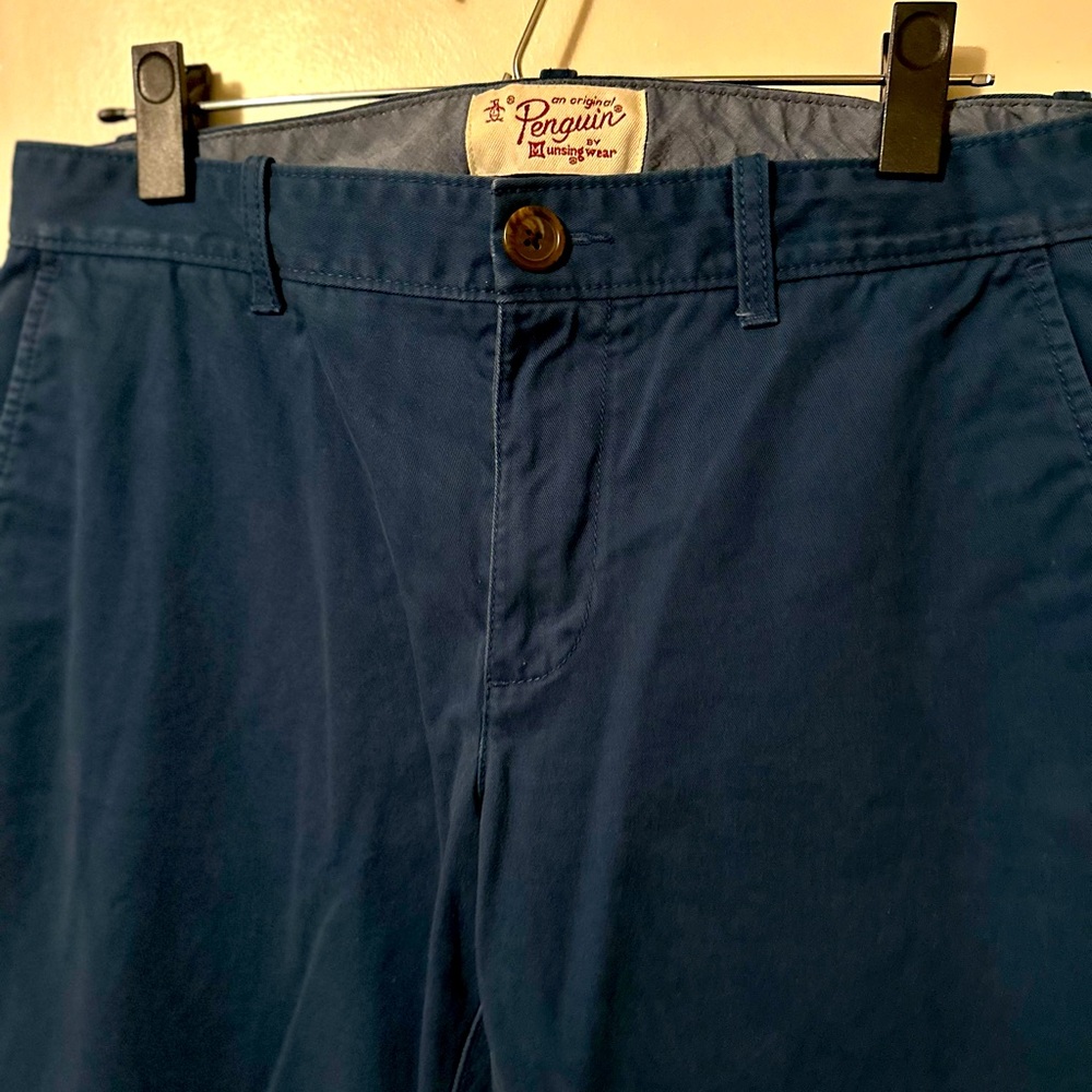 Dark Blue Penguin Chino Pant